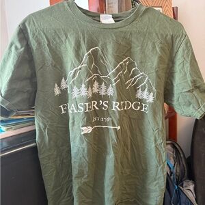 Green outlander Fraser’s ridge T-Shirt